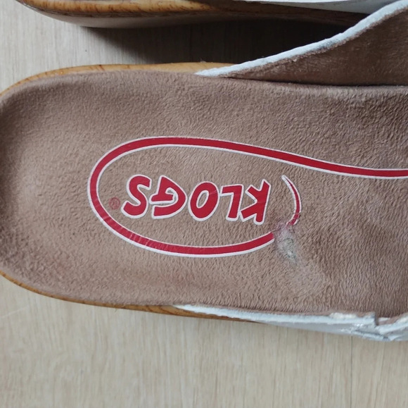 Klogs White Slide Strappy Sandals Women's Size 7.5 - Picture 3 of 8